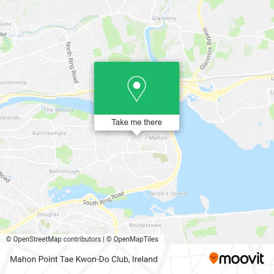 Mahon Point Tae Kwon-Do Club map