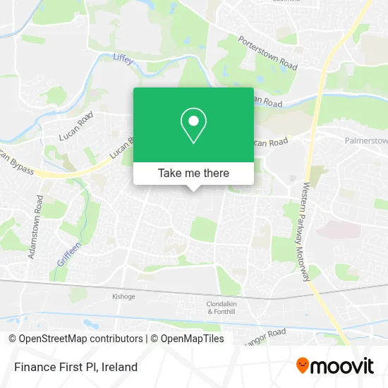 Finance First Pl map