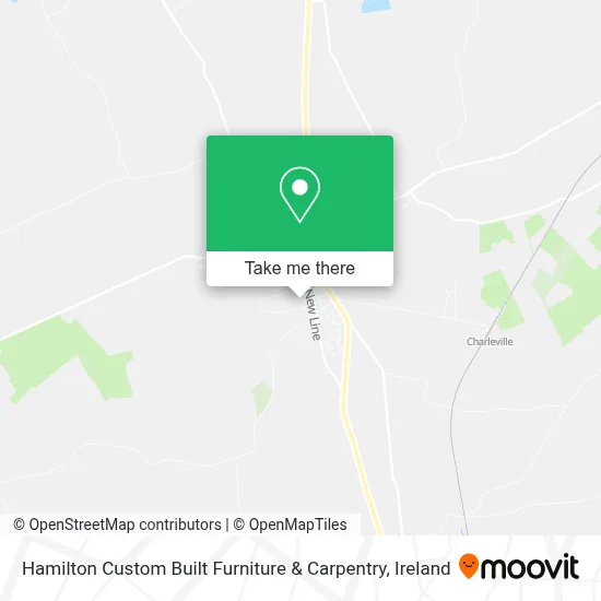Hamilton Custom Built Furniture & Carpentry map