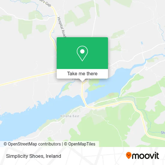 Simplicity Shoes map