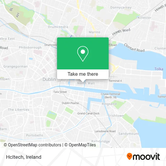 Hcltech map
