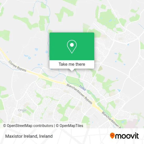 Maxistor Ireland map