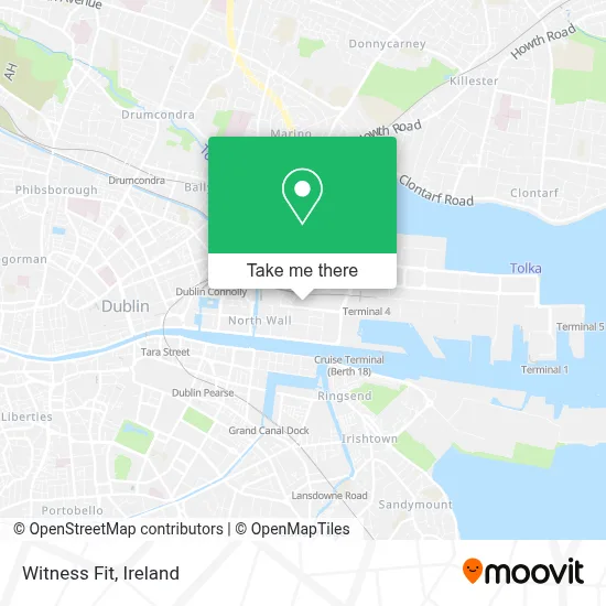 Witness Fit map