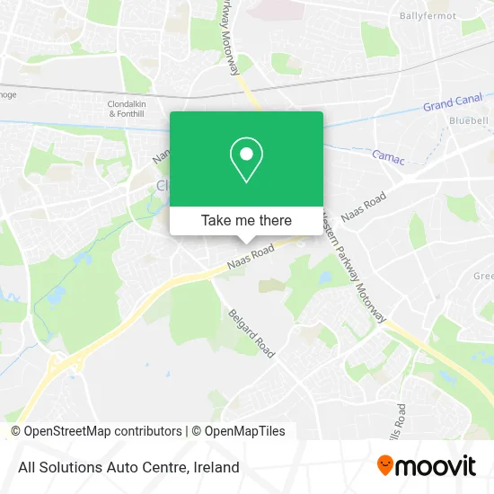 All Solutions Auto Centre map