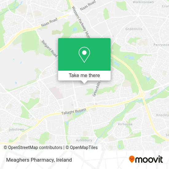 Meaghers Pharmacy map
