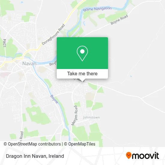 Dragon Inn Navan map