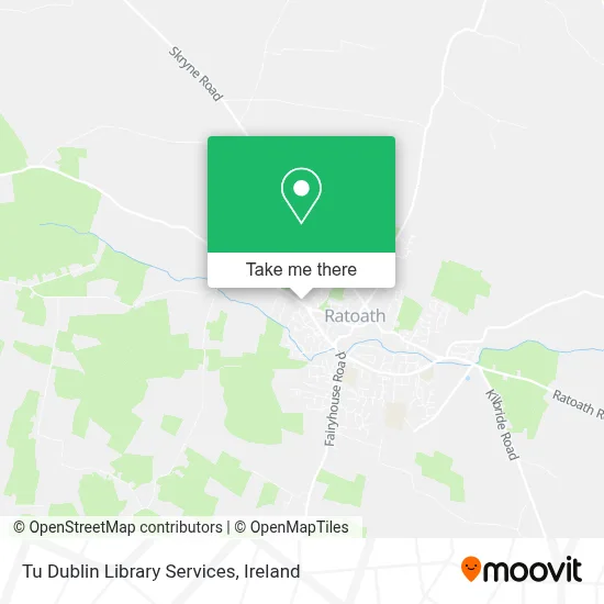 Tu Dublin Library Services map