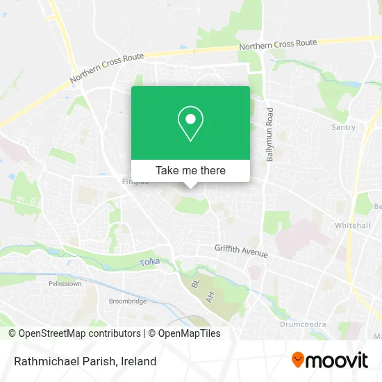 Rathmichael Parish map