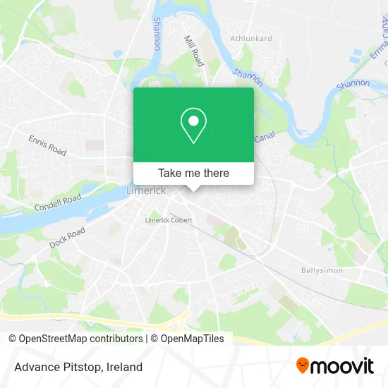 Advance Pitstop map