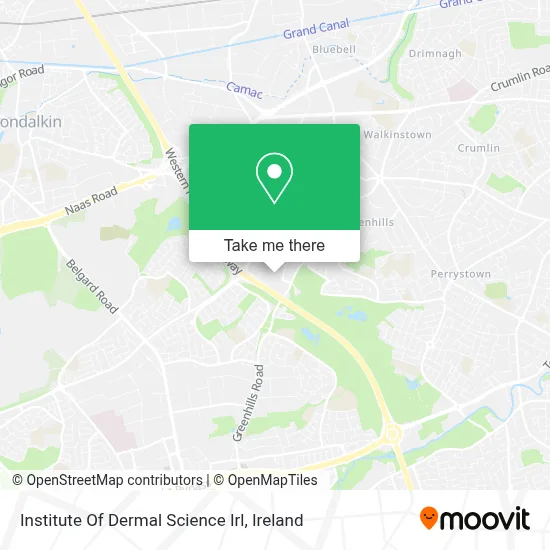 Institute Of Dermal Science Irl map