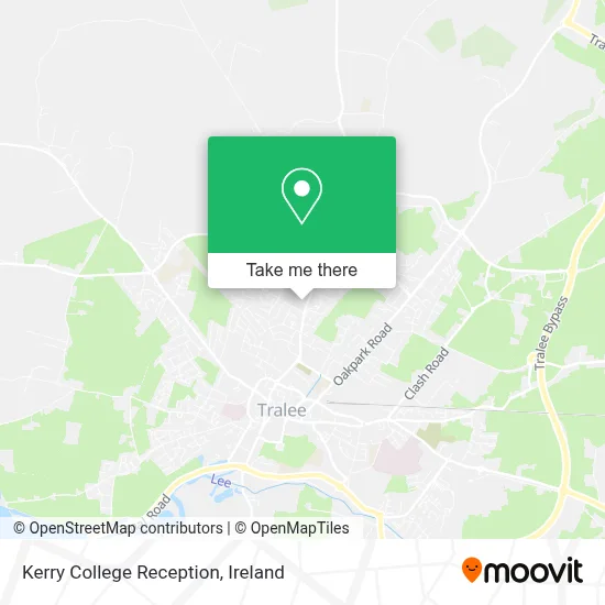 Kerry College Reception map