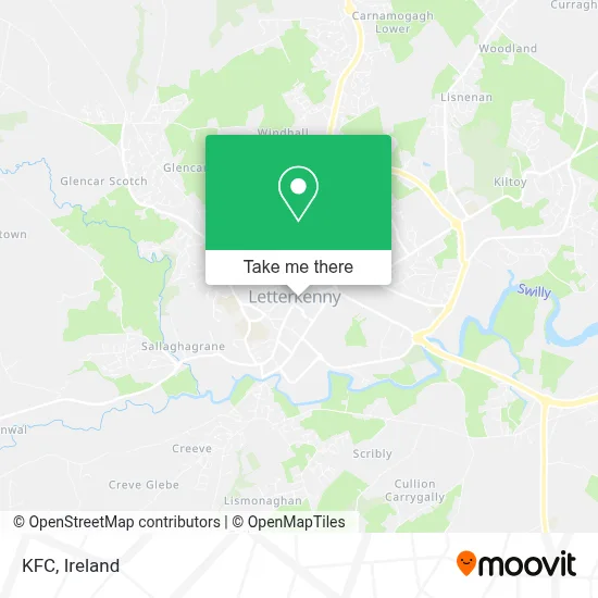 Kfc map