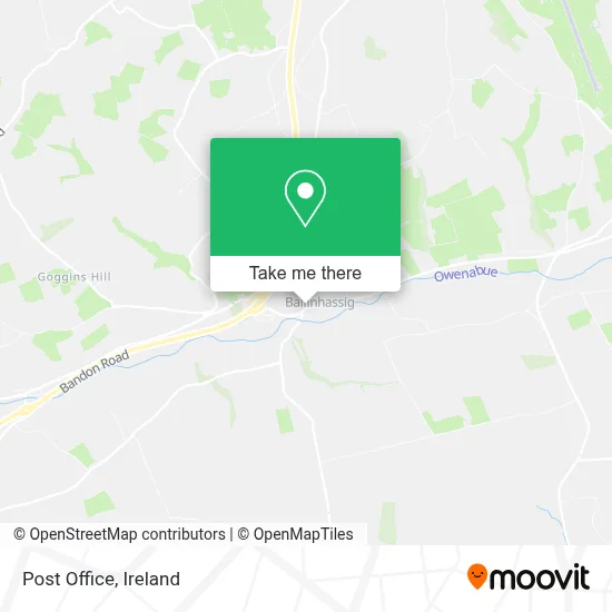 Post Office map