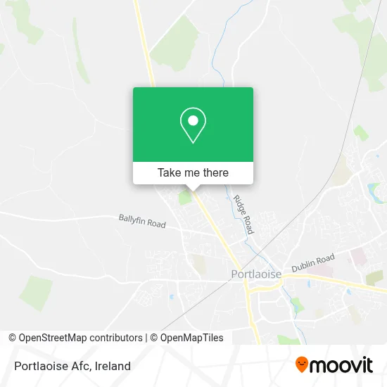Portlaoise Afc map