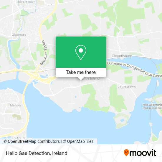 Helio Gas Detection map