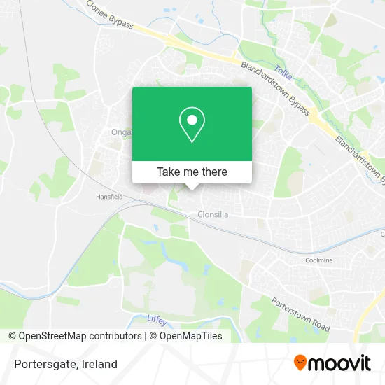 Portersgate map