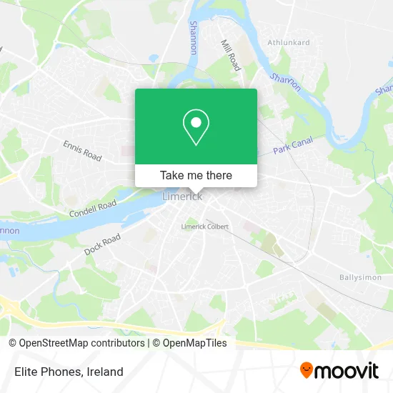 Elite Phones map
