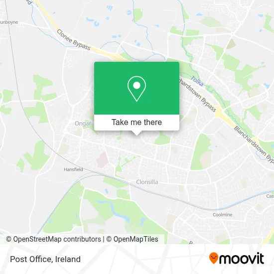 Post Office map