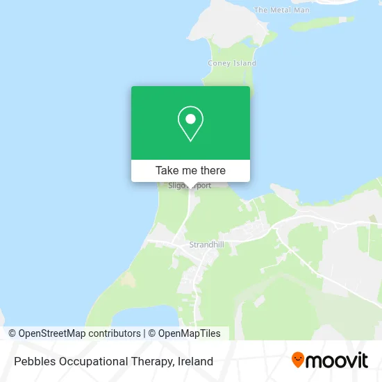 Pebbles Occupational Therapy map