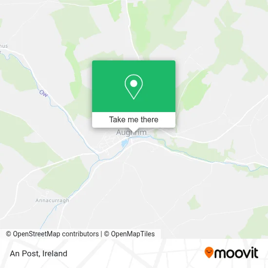 An Post map