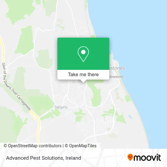 Advanced Pest Solutions map