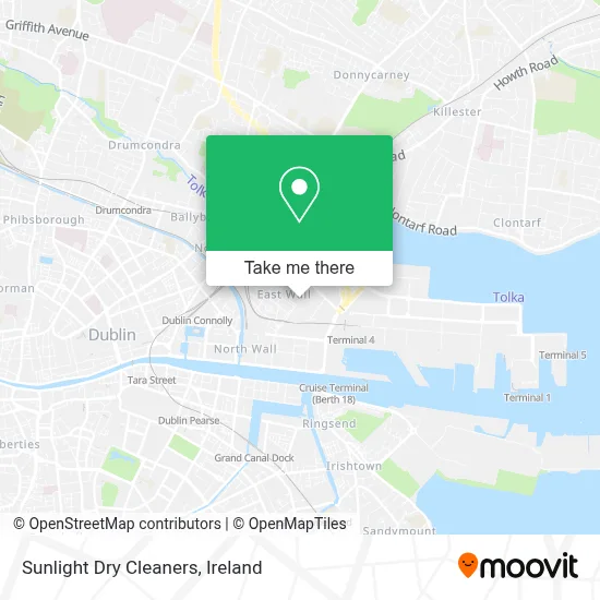 Sunlight Dry Cleaners map