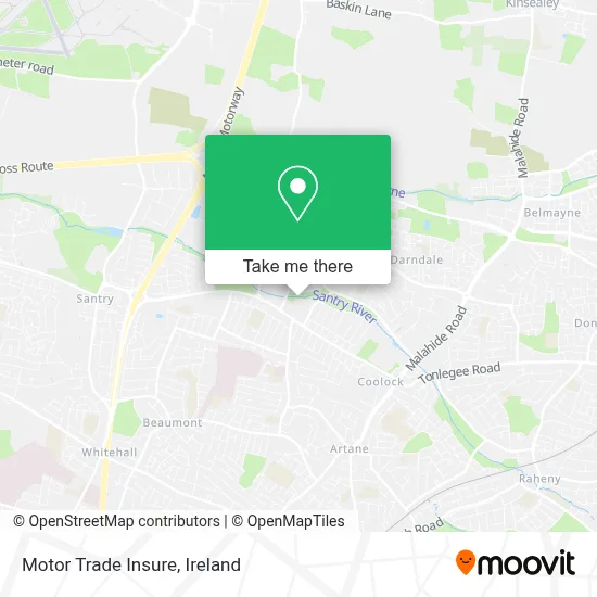 Motor Trade Insure map