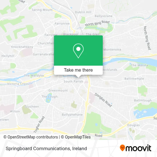 Springboard Communications map