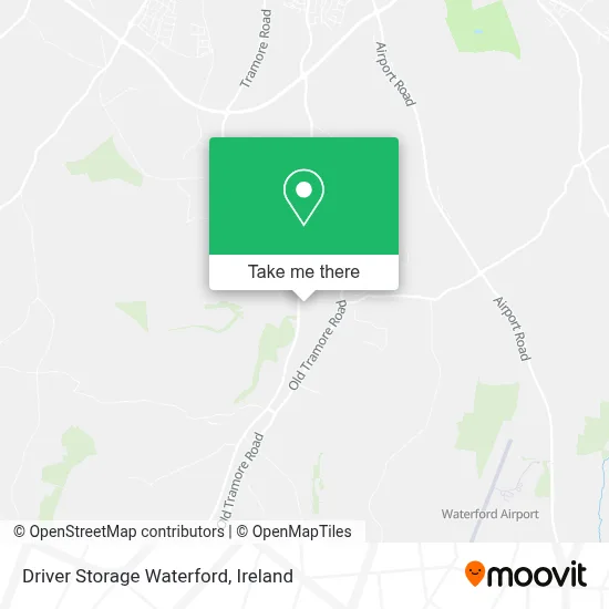 Driver Storage Waterford map