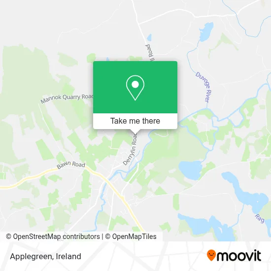 Applegreen map