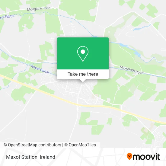 Maxol Station map