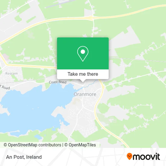 An Post map