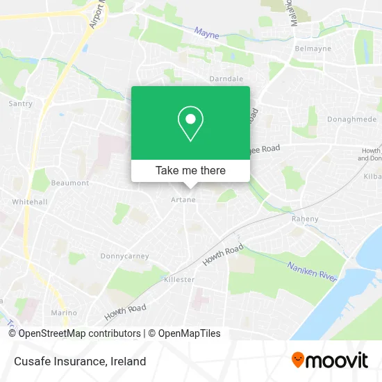 Cusafe Insurance map