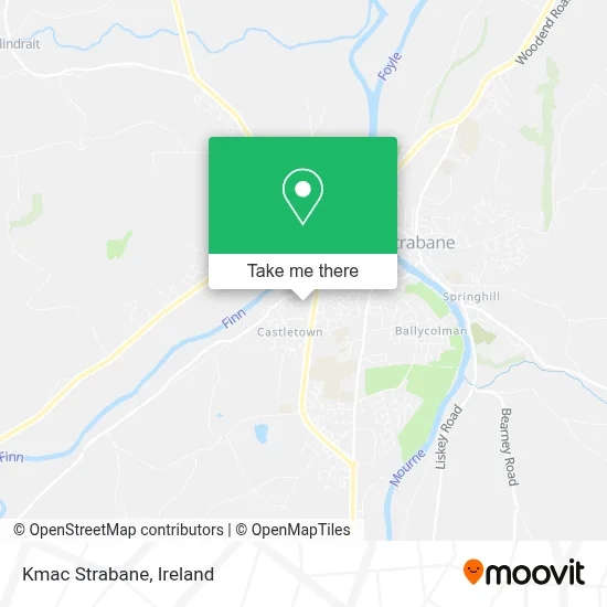 Kmac Strabane map