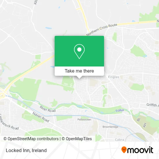 Locked Inn map