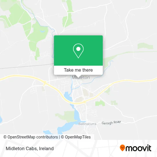 Midleton Cabs map