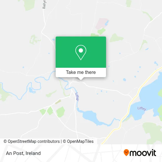 An Post map