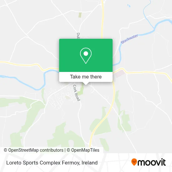 Loreto Sports Complex Fermoy map