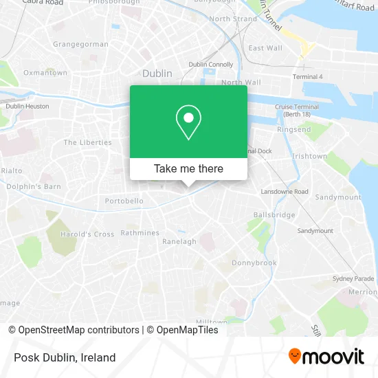 Posk Dublin map
