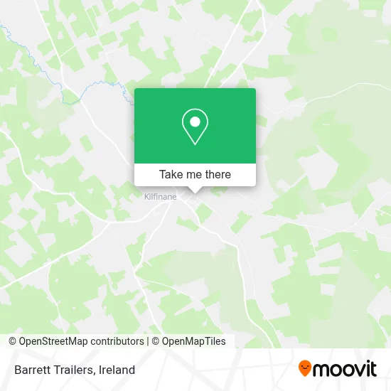 Barrett Trailers map