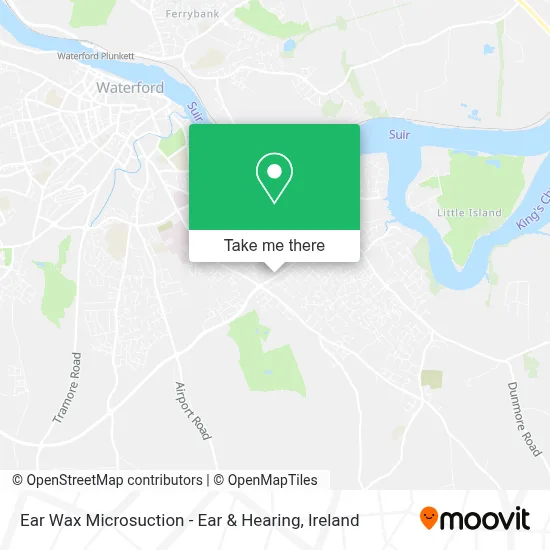 Ear Wax Microsuction - Ear & Hearing map