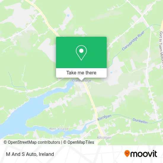 M And S Auto map