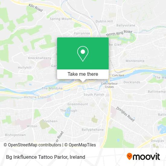 Bg Inkfluence Tattoo Parlor map