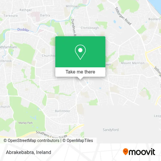 Abrakebabra map