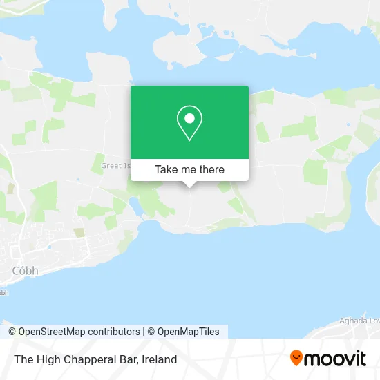 The High Chapperal Bar map