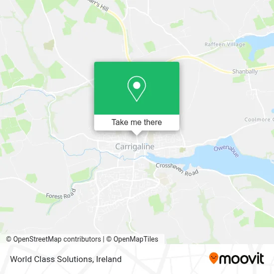 World Class Solutions map