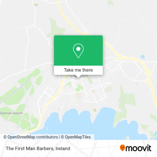 The First Man Barbers map