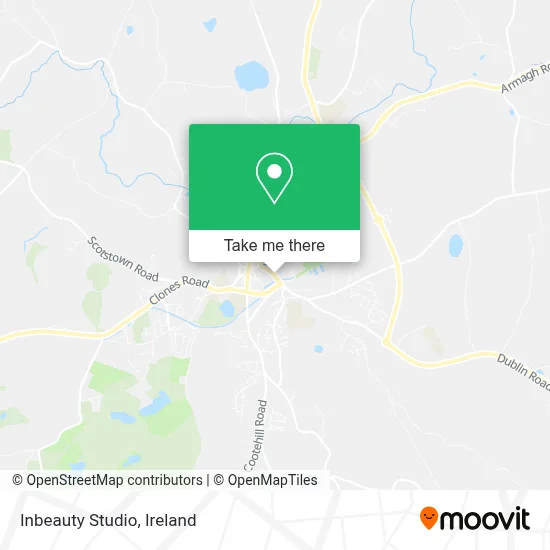 Inbeauty Studio map