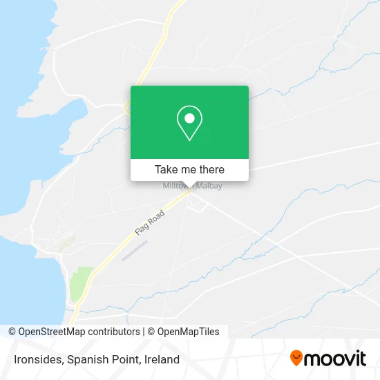Ironsides, Spanish Point map