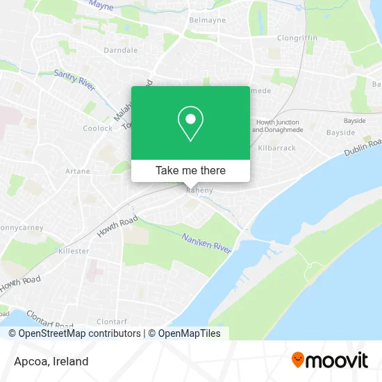 Apcoa map